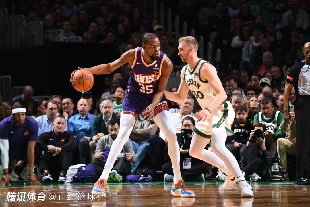 杜兰特仅20分遭绿军双杀8中7后11中2太铁面对塔图姆吃8连败