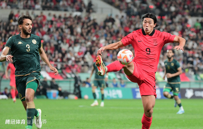 热身赛:韩国4-0突尼斯,迎两连胜,李刚仁双响,黄义助替补破门_中国足球