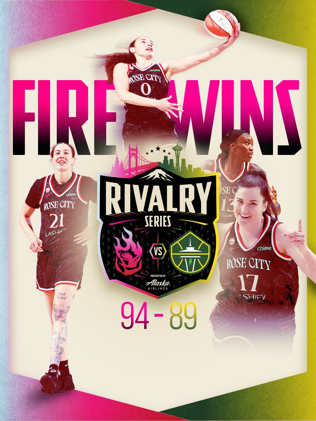  WNBA：卡尔顿24分+7记三分火焰逆转风暴 马隆加空砍28+11难救主