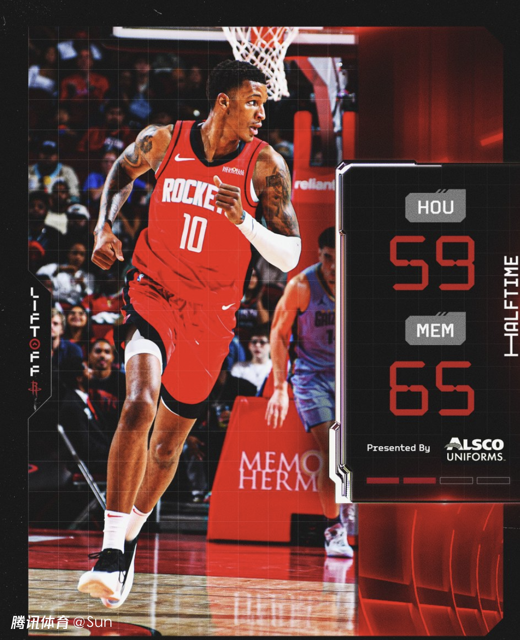 火二崩到火三疯!火箭大胜灰熊喜迎赛季首胜!