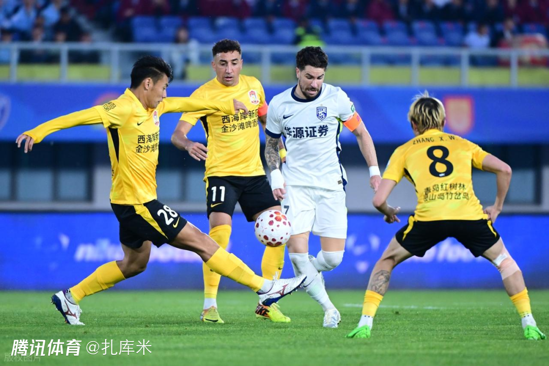 中超-卡迪斯点射绝平！西海岸1-1遭7连平，三镇4轮不胜仍倒数第2