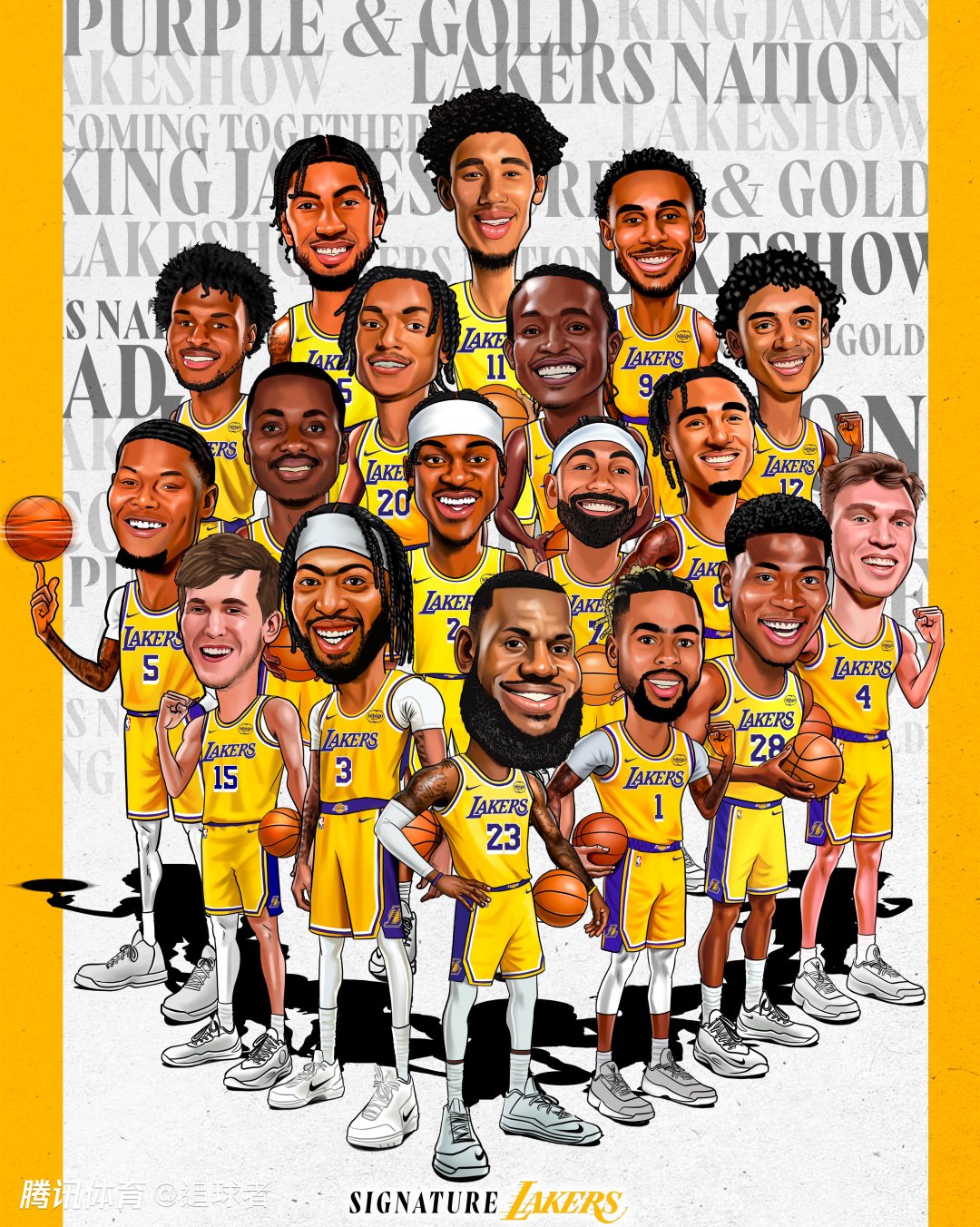 社区>nba社区>热议nba>湖人漫画版全家福出炉:詹姆斯c位领衔亮相浓眉