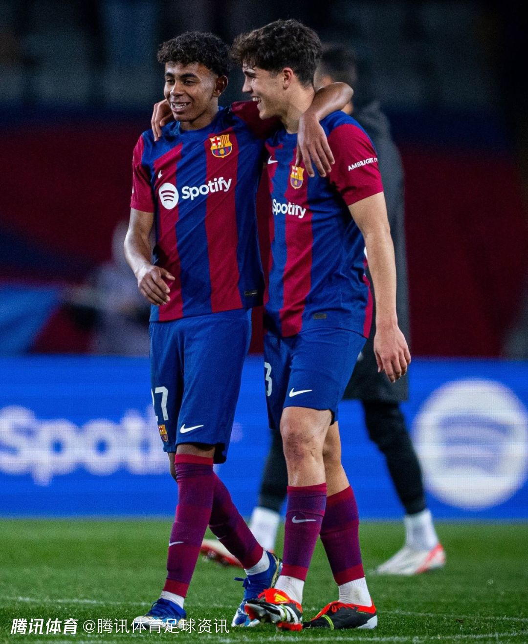 巴萨官方:亚马尔库巴西正式晋升为一线队成员_热议足球社区_腾讯体育