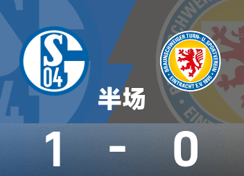 德乙半场：奥奇切破门，沙尔克1-0布伦瑞克