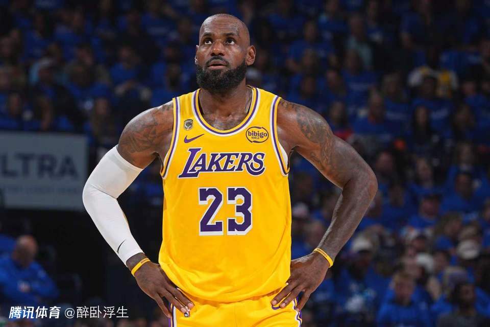 湖人半场落后雷霆8分：詹姆斯16分亚历山大12分 霍姆格伦18+7