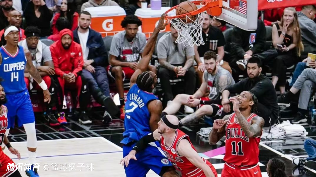 nba常规赛:哈登三双快船主场逆转公牛,卡椒41 14 1