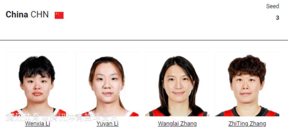 张芷婷领衔！FIBA三人篮球世界杯6月1日开战 中国女队首战德国
